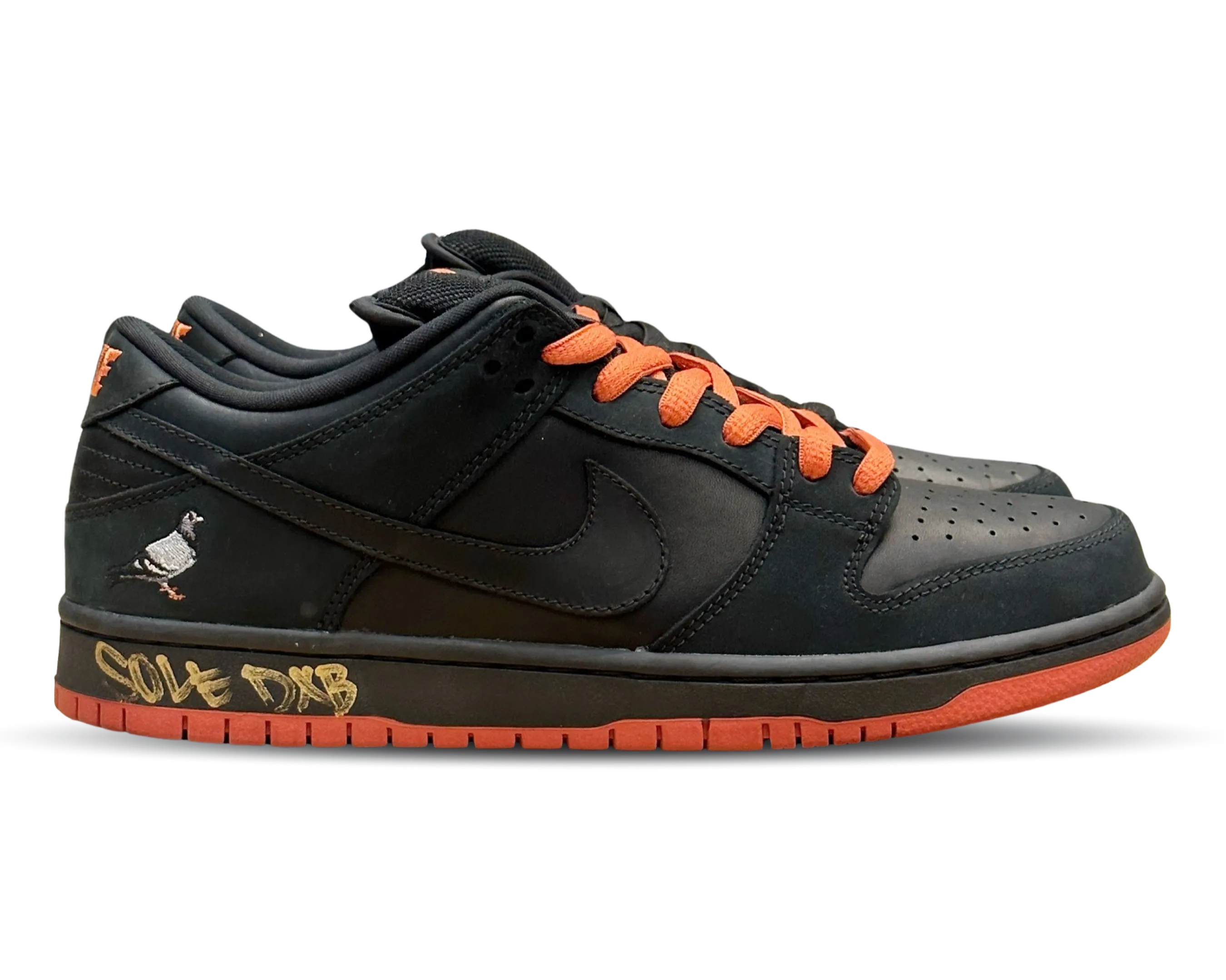 Nike SB Dunk Low Black Staple Pigeon (SIGNED)