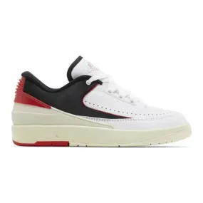 Nike women's air jordan 2 retro low (chicago twist/ white/ university red/ black/ coconut milk) size