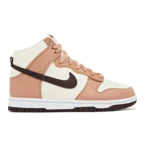 Nike women's dunk high (dusted clay/ brown dusted clay/ earth/ pale ivory/ white) sizes 5-12 fq2755-