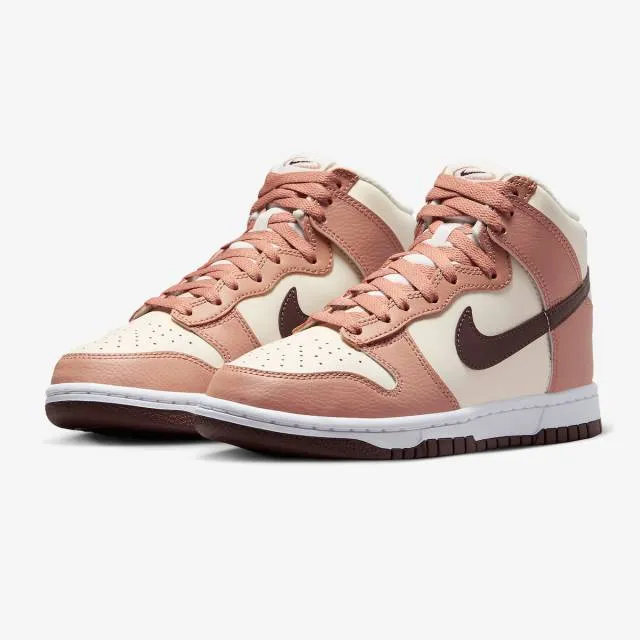 Nike women's dunk high (dusted clay/ brown dusted clay/ earth/ pale ivory/ white) sizes 5-12 fq2755-