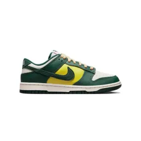 Nike women's dunk low (noble green/ sail/ opti yellow/ picante red) sizes 6-10 fd0350-133