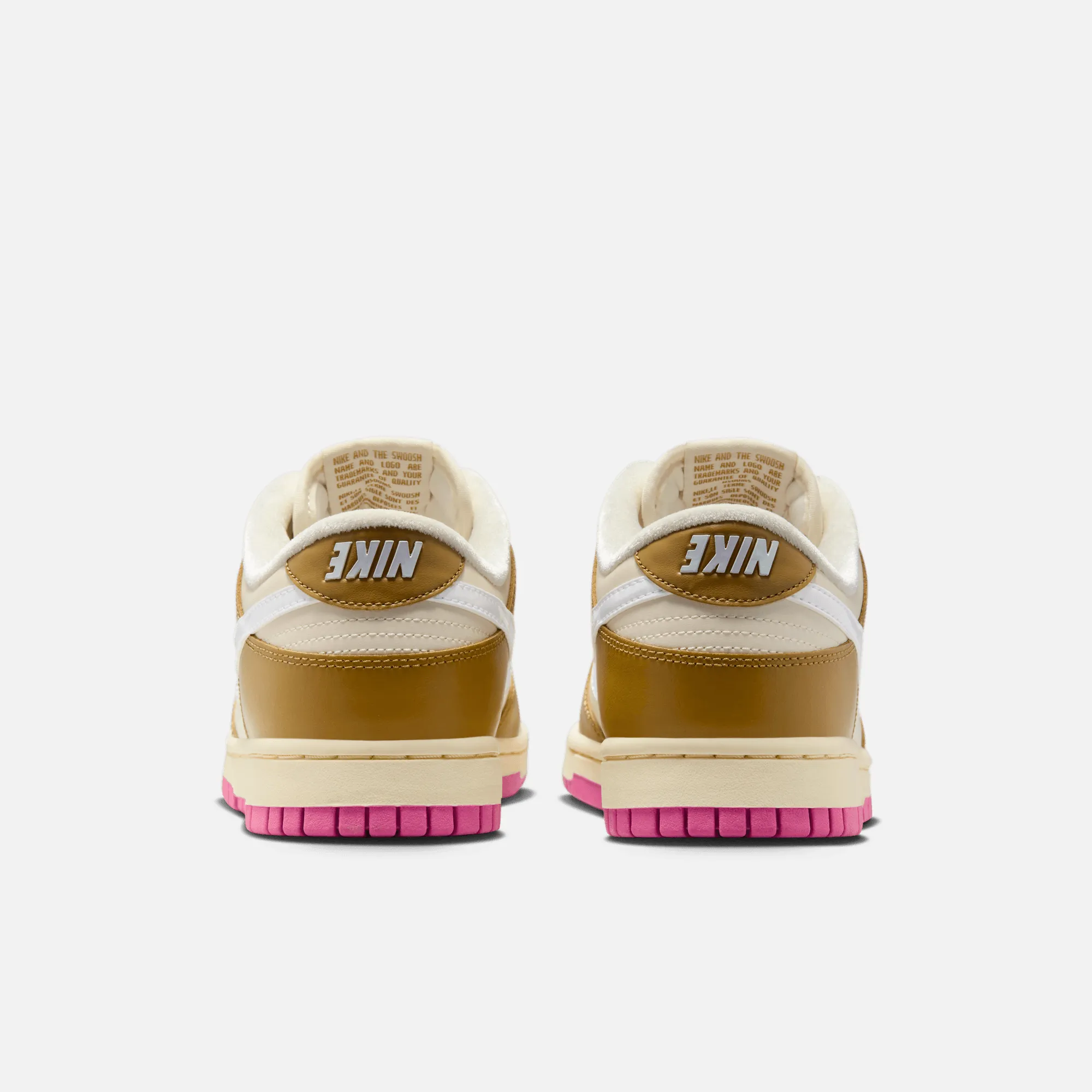 Nike Women's Dunk Low SE 'Just Do It' Bronzine Pink