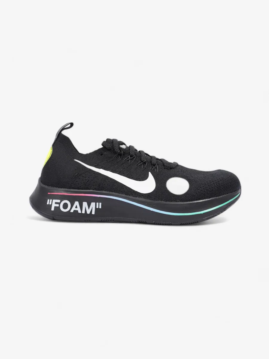 Nike x Off White Zoom Fly Mercurial Black / White Cotton EU 43 UK 8.5