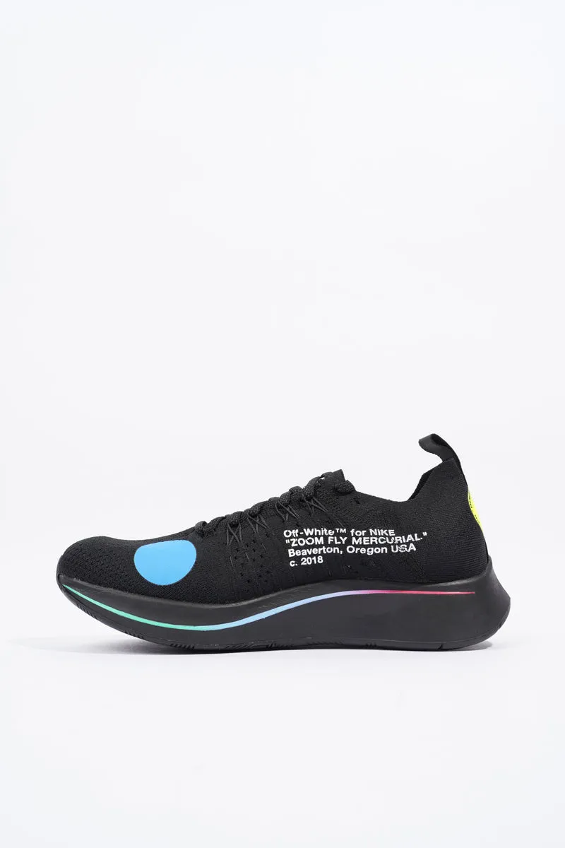 Nike x Off White Zoom Fly Mercurial Black / White Cotton EU 43 UK 8.5