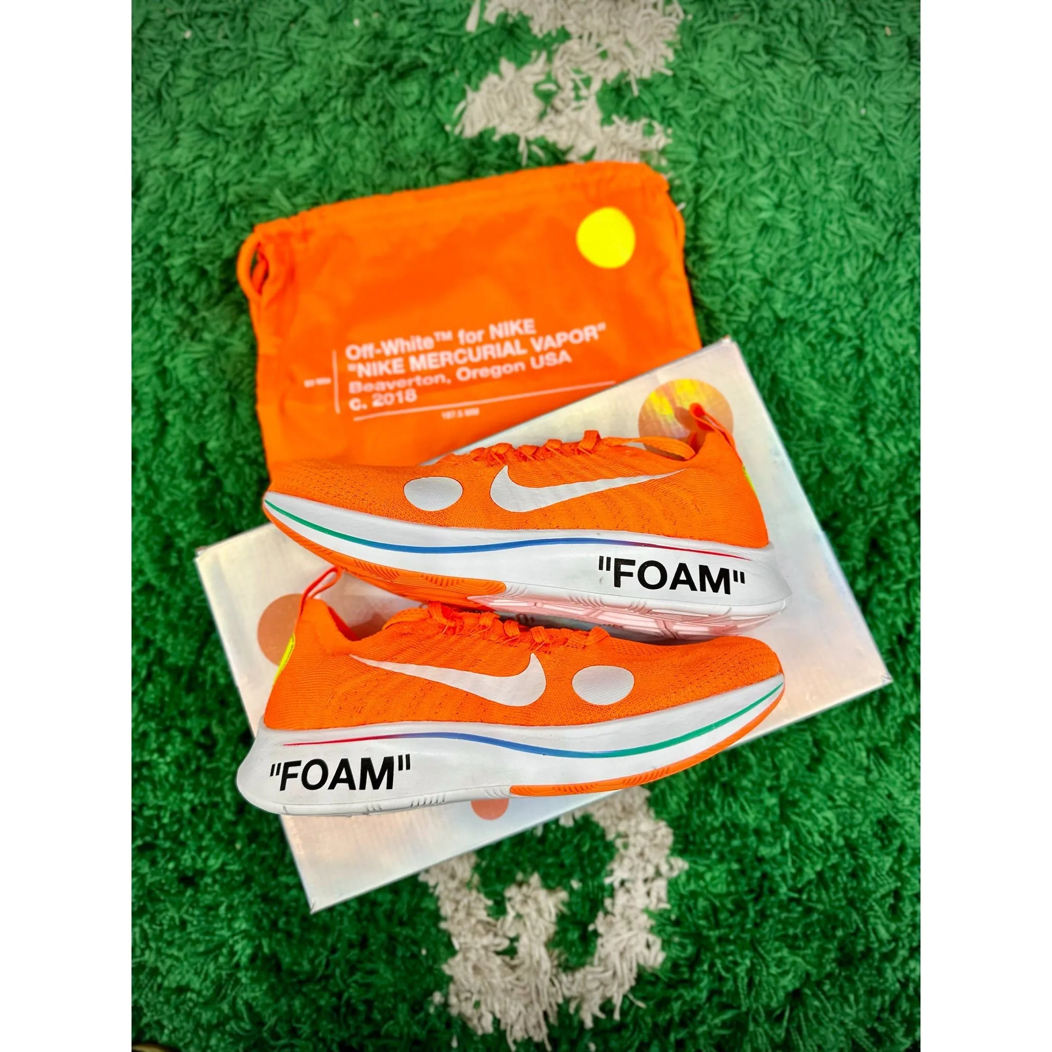 Nike Zoom Fly Mercurial Off-White Total Orange