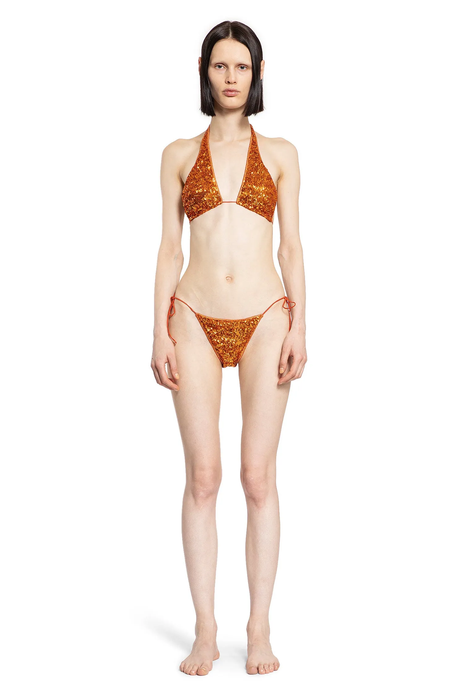 oseree sequin halterneck bikini