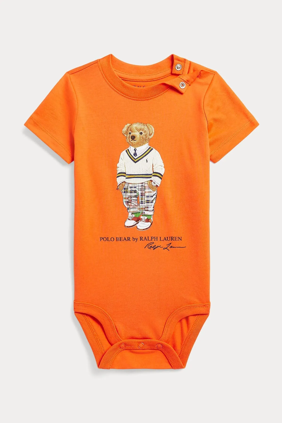 Polo Ralph Lauren Kids 6-12 Aylk Unisex Bebek Polo Bear Body