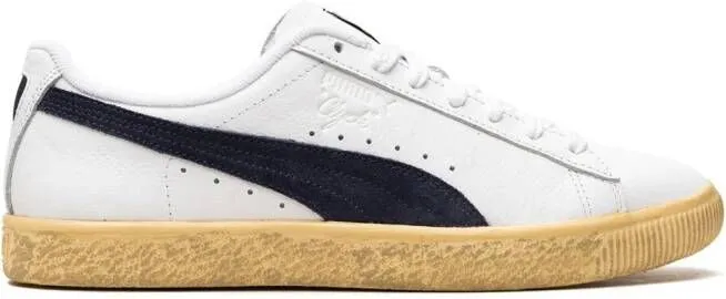 PUMA Clyde Vintage leather sneakers White