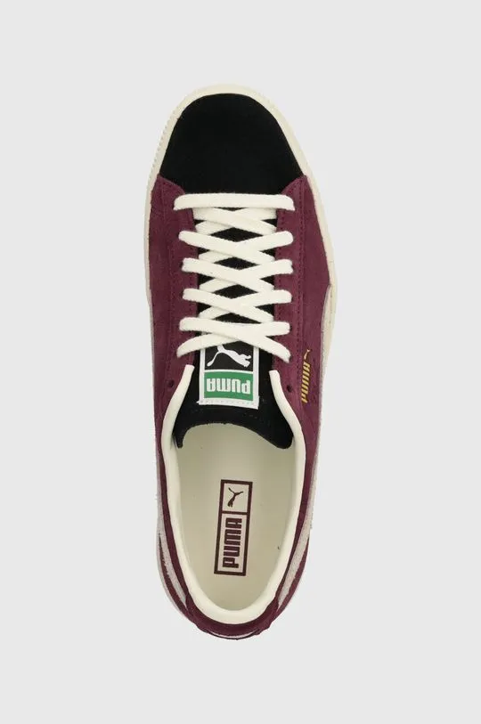 Puma suede sneakers Clyde OG maroon color