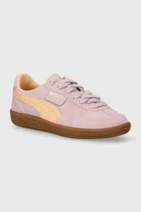 Puma suede sneakers Palermo Cobalt Glaze pink color 396463