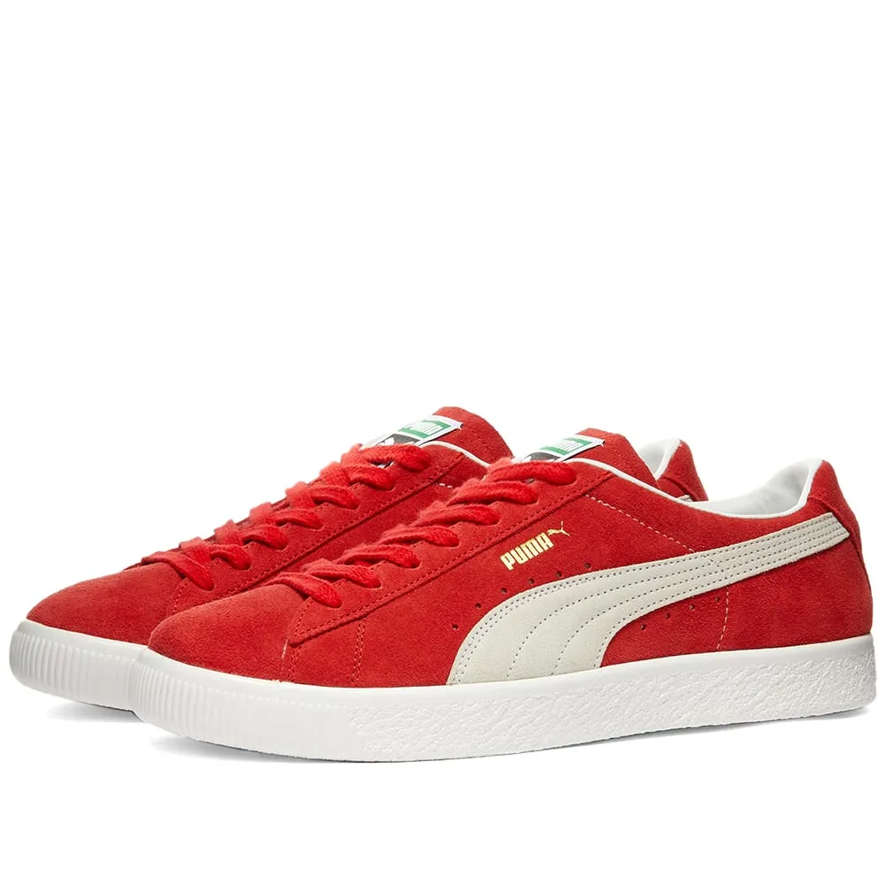 Puma Suede VTGHigh Risk Red & White