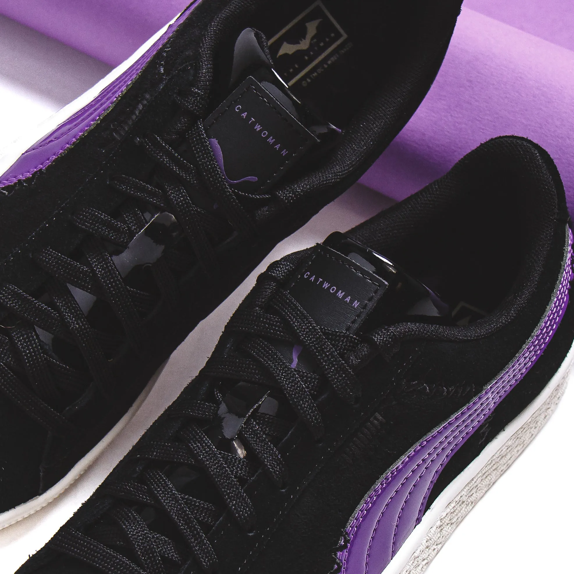 Puma Women Suede Classic WNS Catwoman Black Heliotrope 383292-01