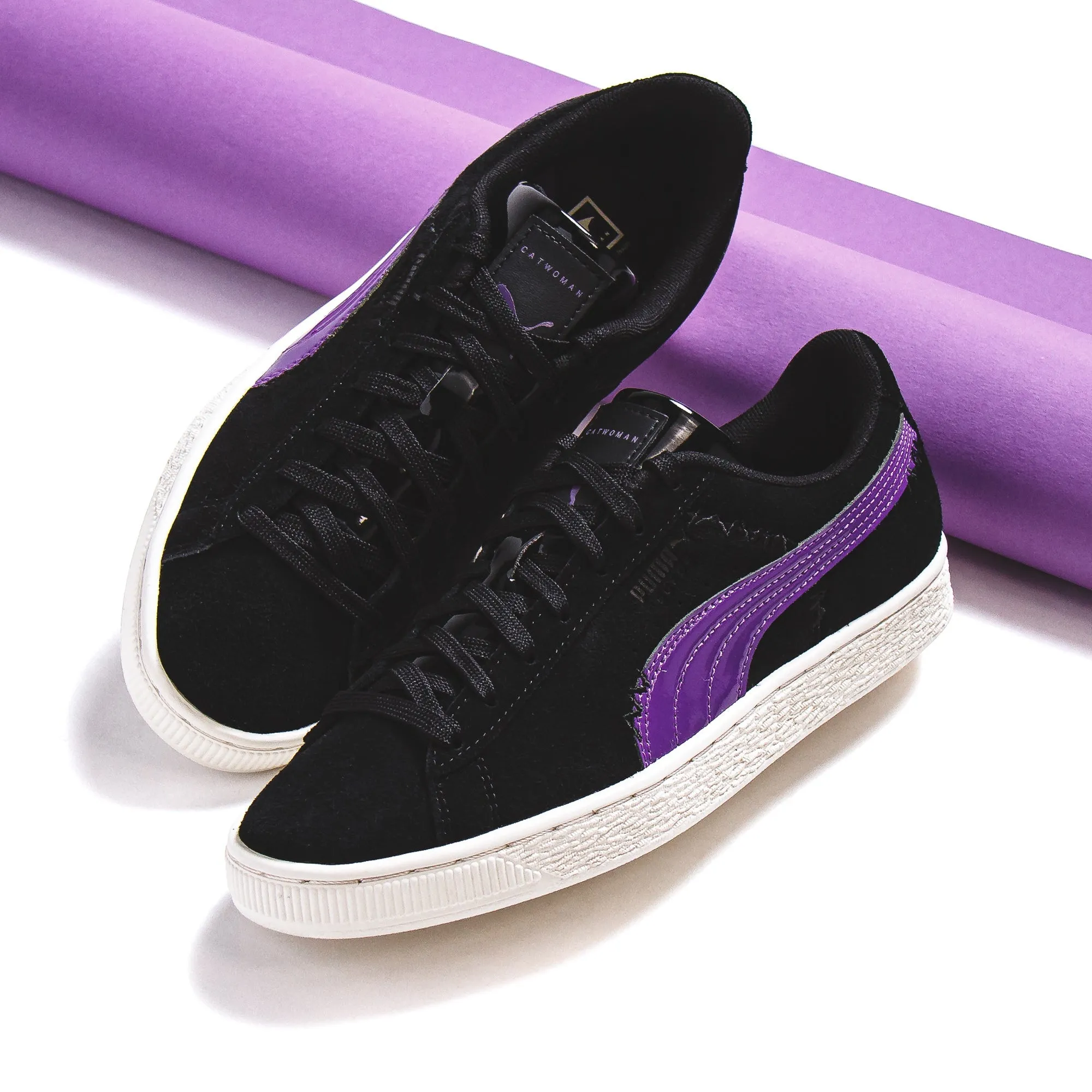 Puma Women Suede Classic WNS Catwoman Black Heliotrope 383292-01