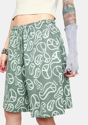 Sage Groovy Wide Shorts-