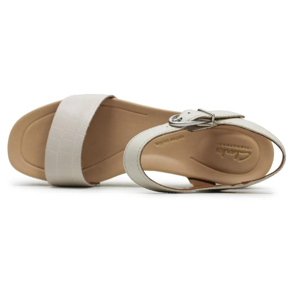 Sivanne Bay Leather Women's Slingback Sandals