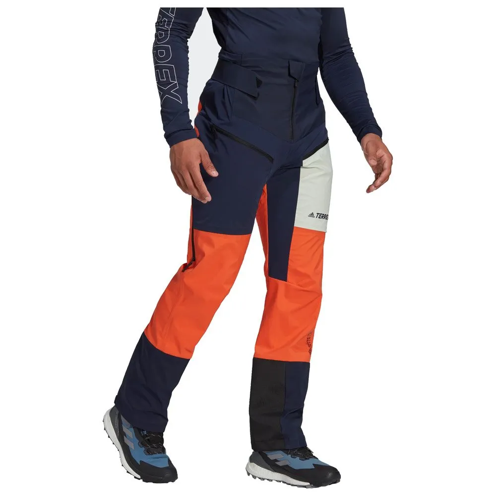 Technical pants adidas ---Terrex Skyclimb Fast Legend Ink Semi Impact Orange Linen Green