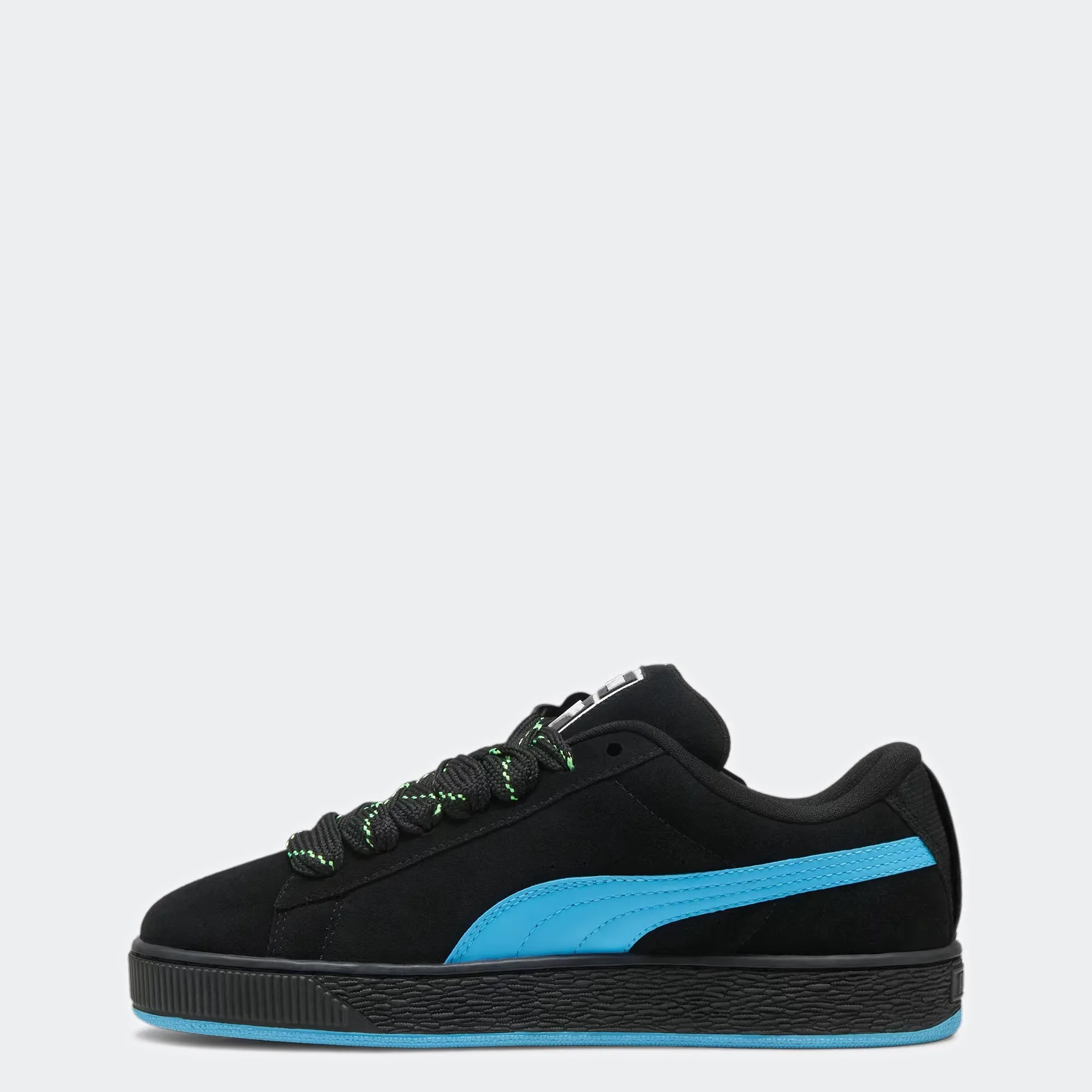 Unisex PUMA Mercedes-AMG Petronas F1 Suede XL Neon Shoes