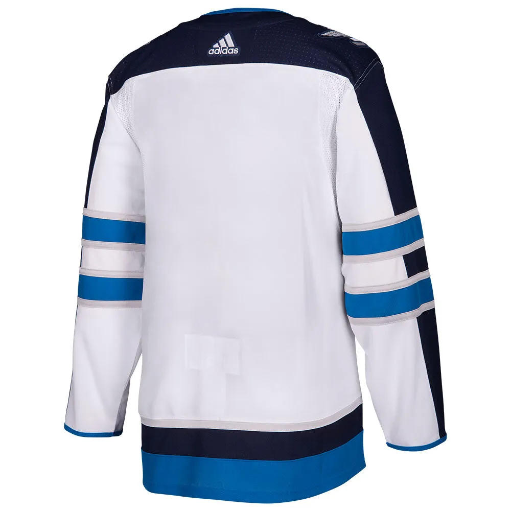 WINNIPEG JETS ADIDAS ADIZERO PRIMEGREEN AUTHENTIC WHITE AWAY JERSEY