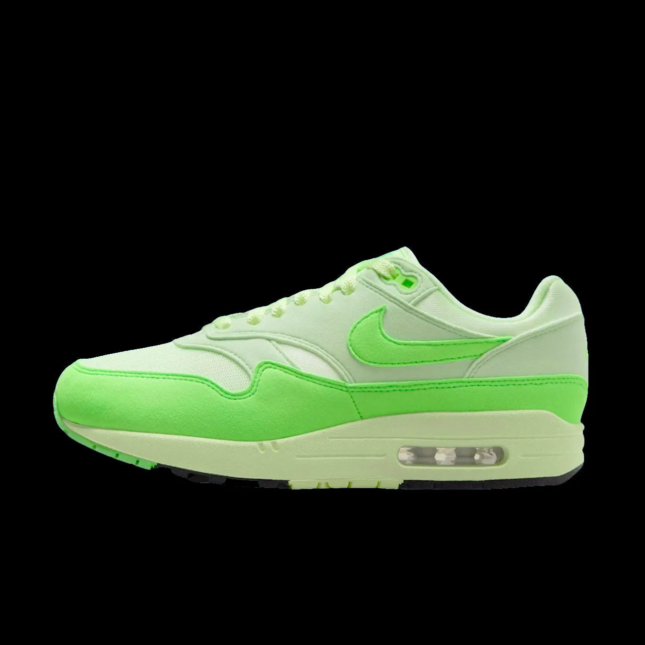 WMNS Nike Air Max 1 '87 (Vapor Green/Green Strike-Barely Volt)