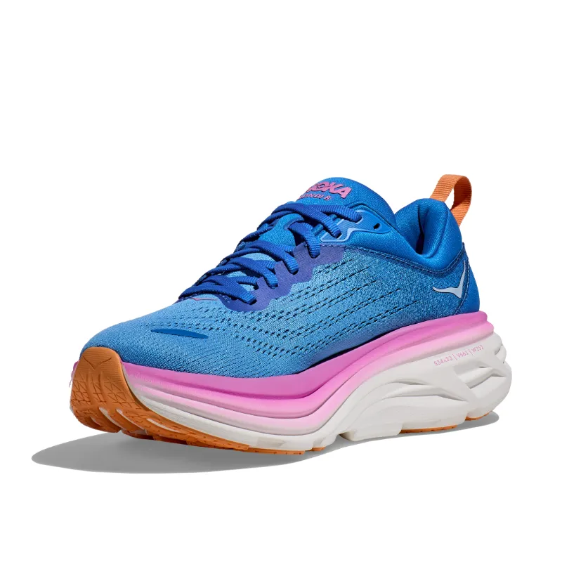 Women’s HOKA Bondi 8 – Coastal Sky/All Aboard (CSAA)