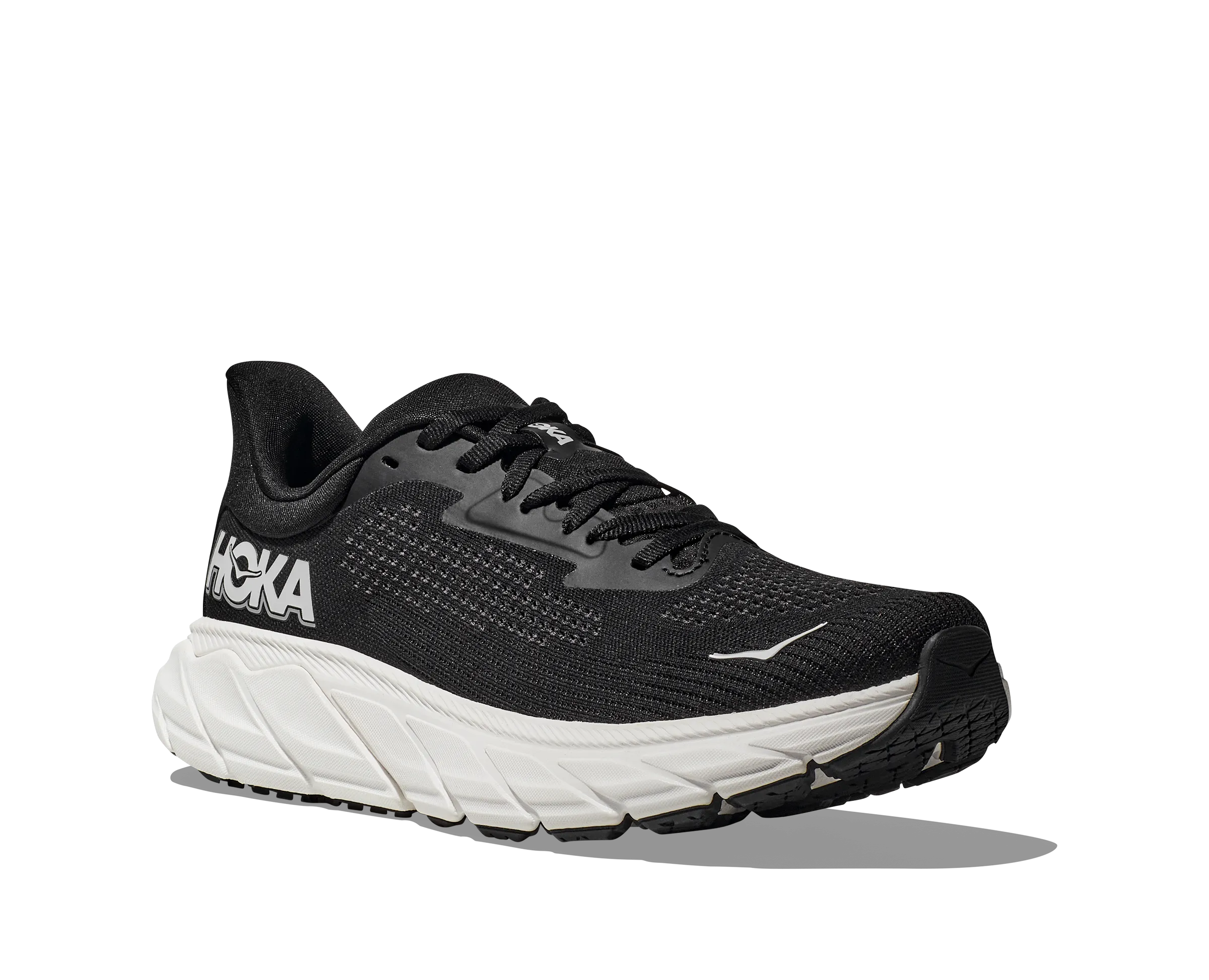 Women's Hoka Arahi 7 Color: Black/ White