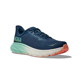 Women's Hoka Arahi 7 Color: Midnight/ Seafoam