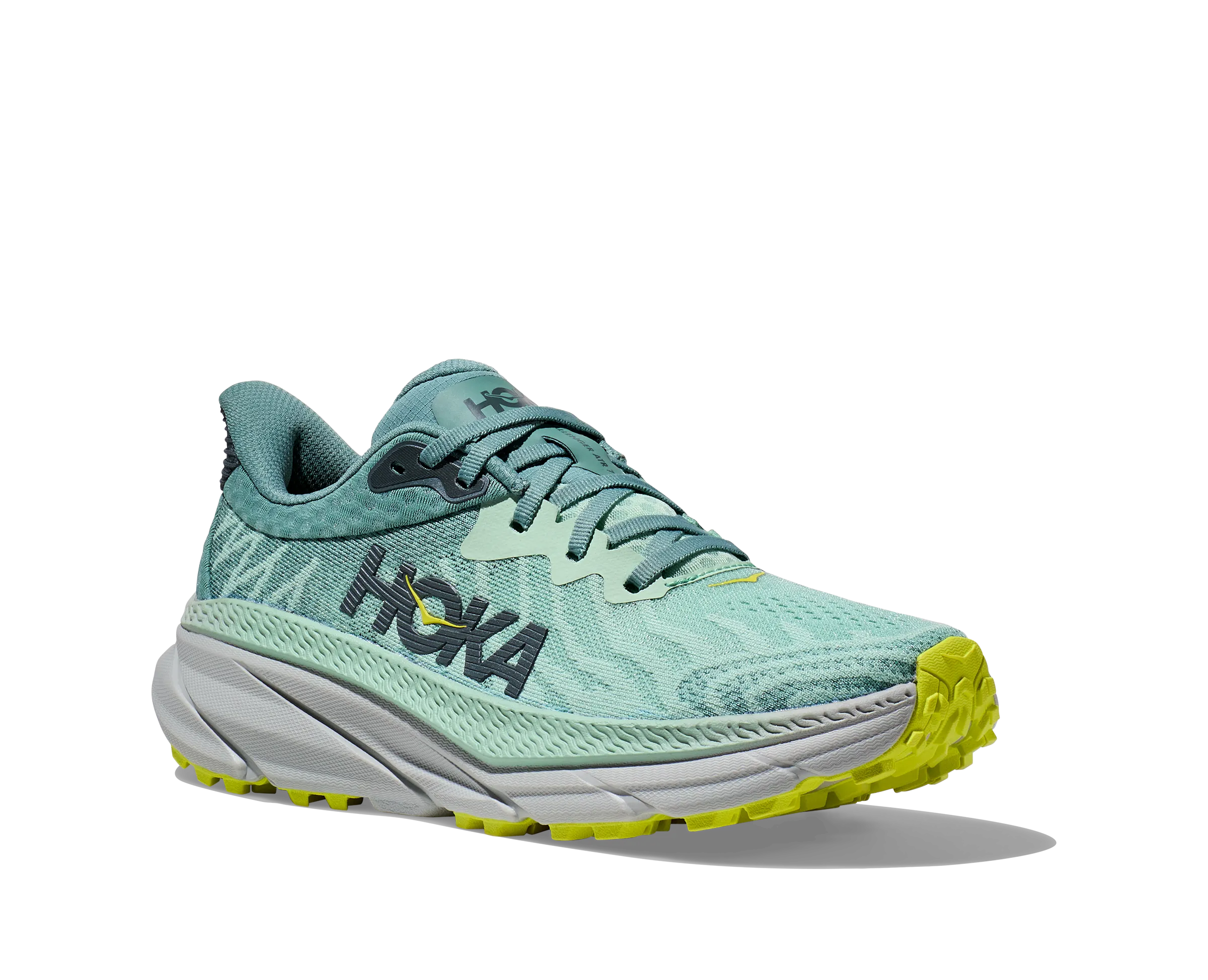 Women's Hoka Challenger 7 Color: Mist Green/Trellis (WIDE WIDTH)