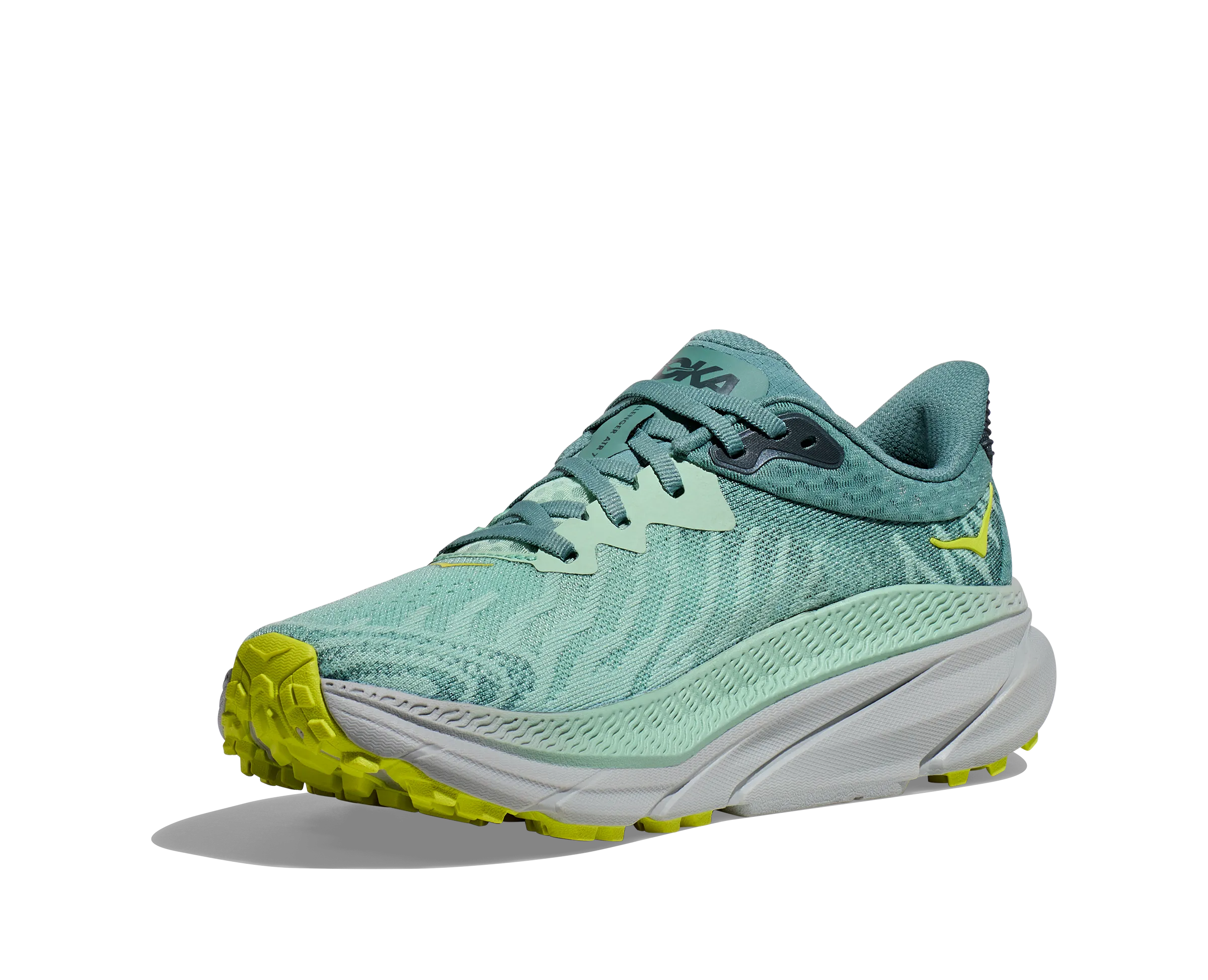 Women's Hoka Challenger 7 Color: Mist Green/Trellis (WIDE WIDTH)