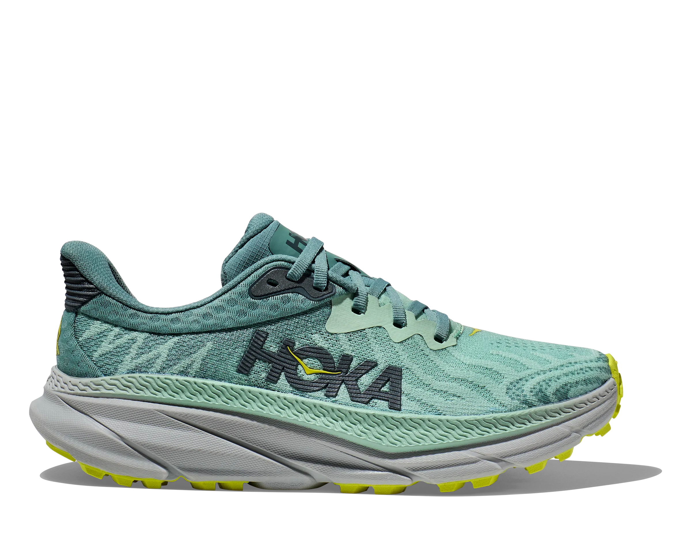 Women's Hoka Challenger 7 Color: Mist Green/Trellis