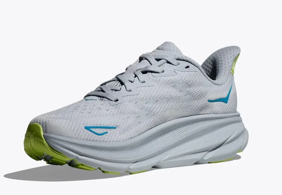 Women's Hoka Clifton 9 1127896GLLS  Color:  Gull/Sea Ice