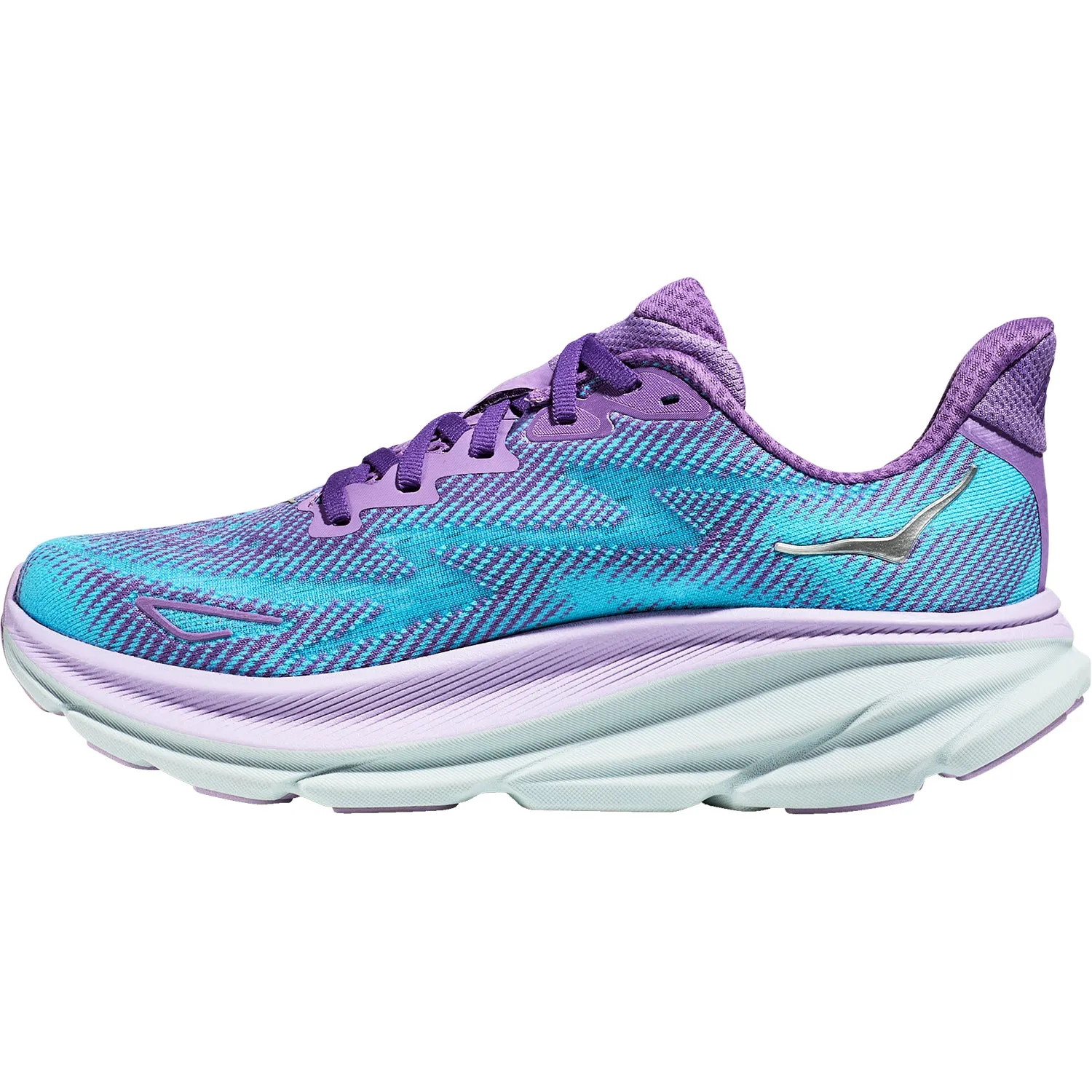 Women's Hoka Clifton 9 Chalk Violet/Pastel Lilac Mesh