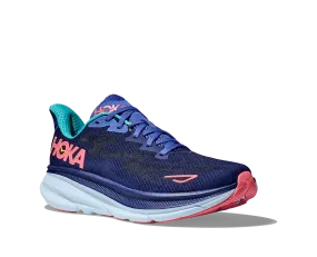 Women's Hoka Clifton 9 Color: Bellwether Blue/Ceramic