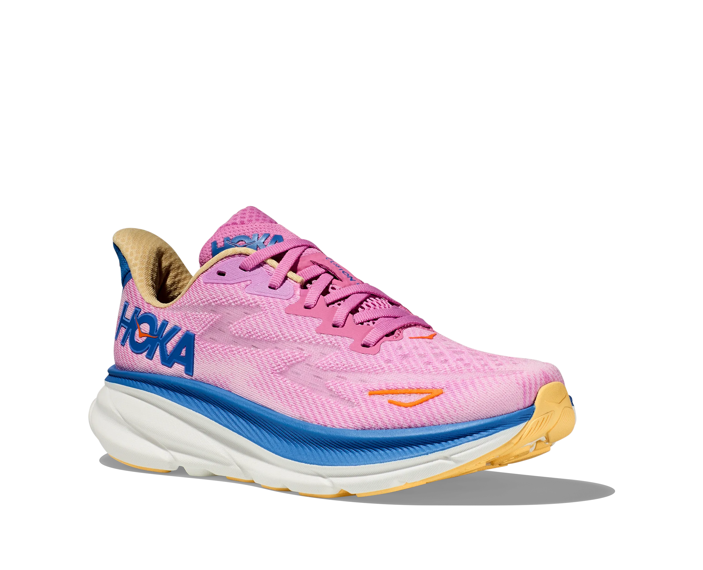 Women's Hoka Clifton 9 Color: Cyclamen/Sweet Lilac (WIDE WIDTH)