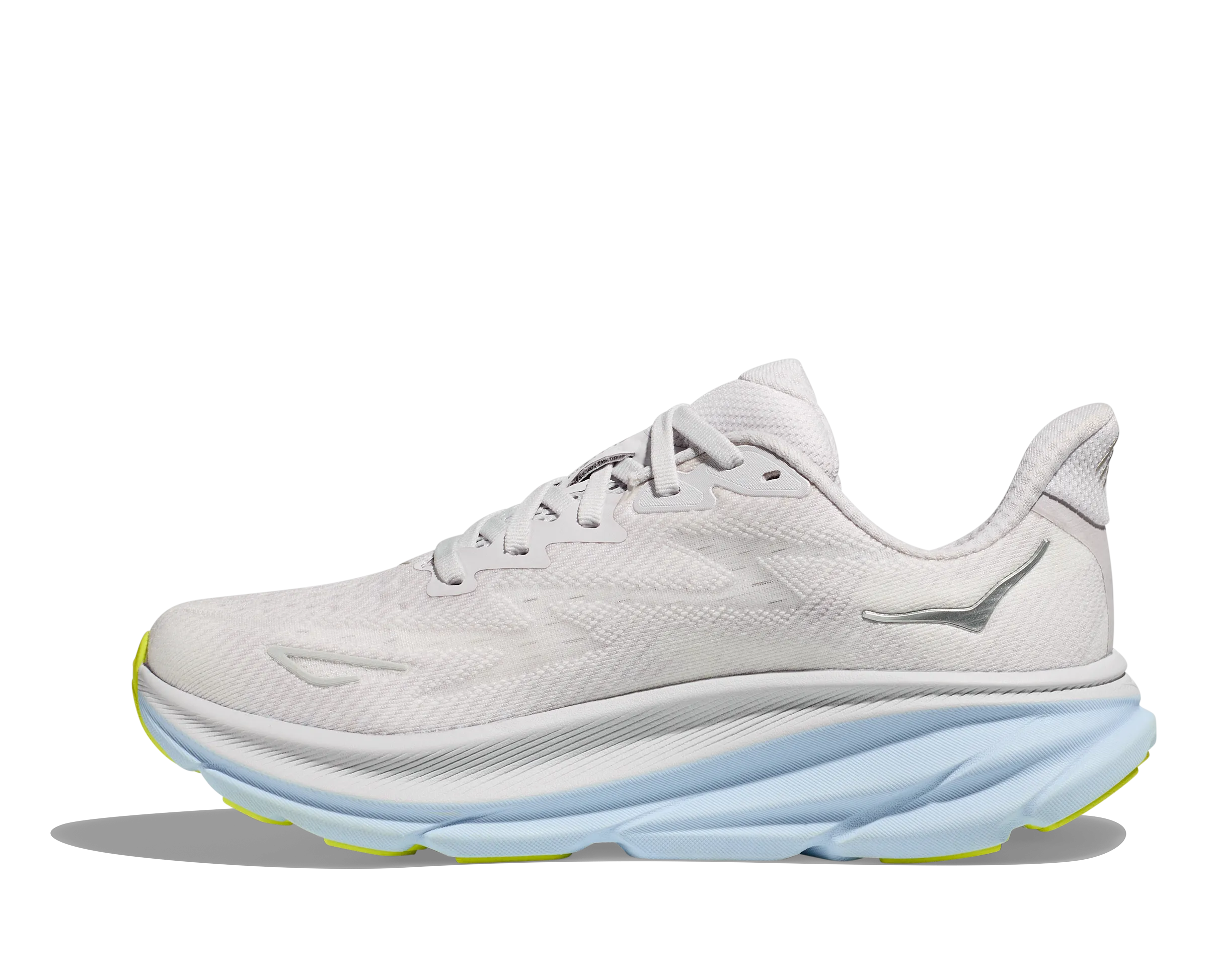 Women's Hoka Clifton 9 Color: Nimbus Cloud/Ice Water (WIDE WIDTH)