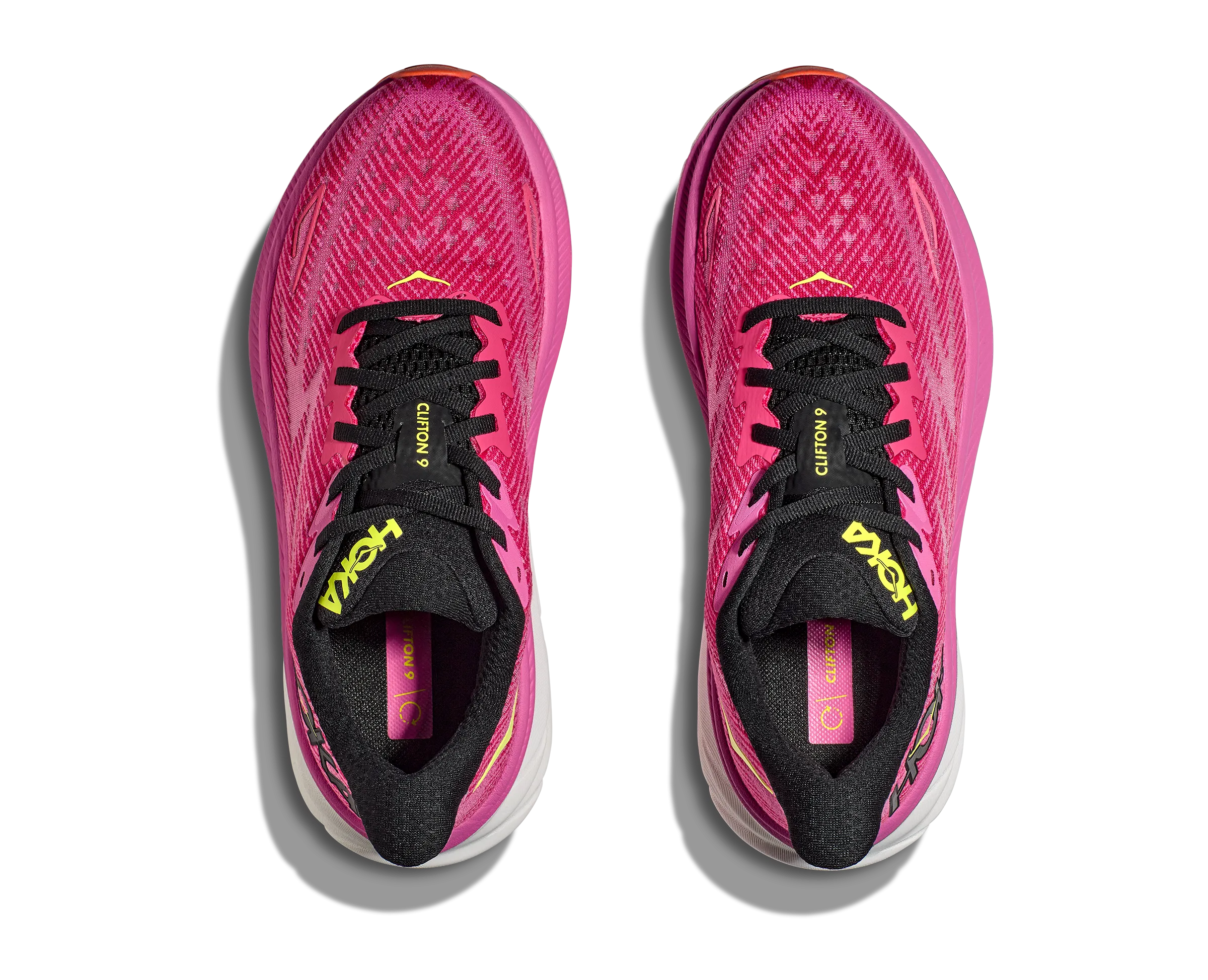 Women's Hoka Clifton 9 Color: Raspberry / Strawberry