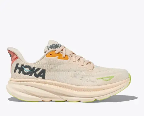 Womens Hoka Clifton 9 Vanilla/ Astral Color: 1127896VLS