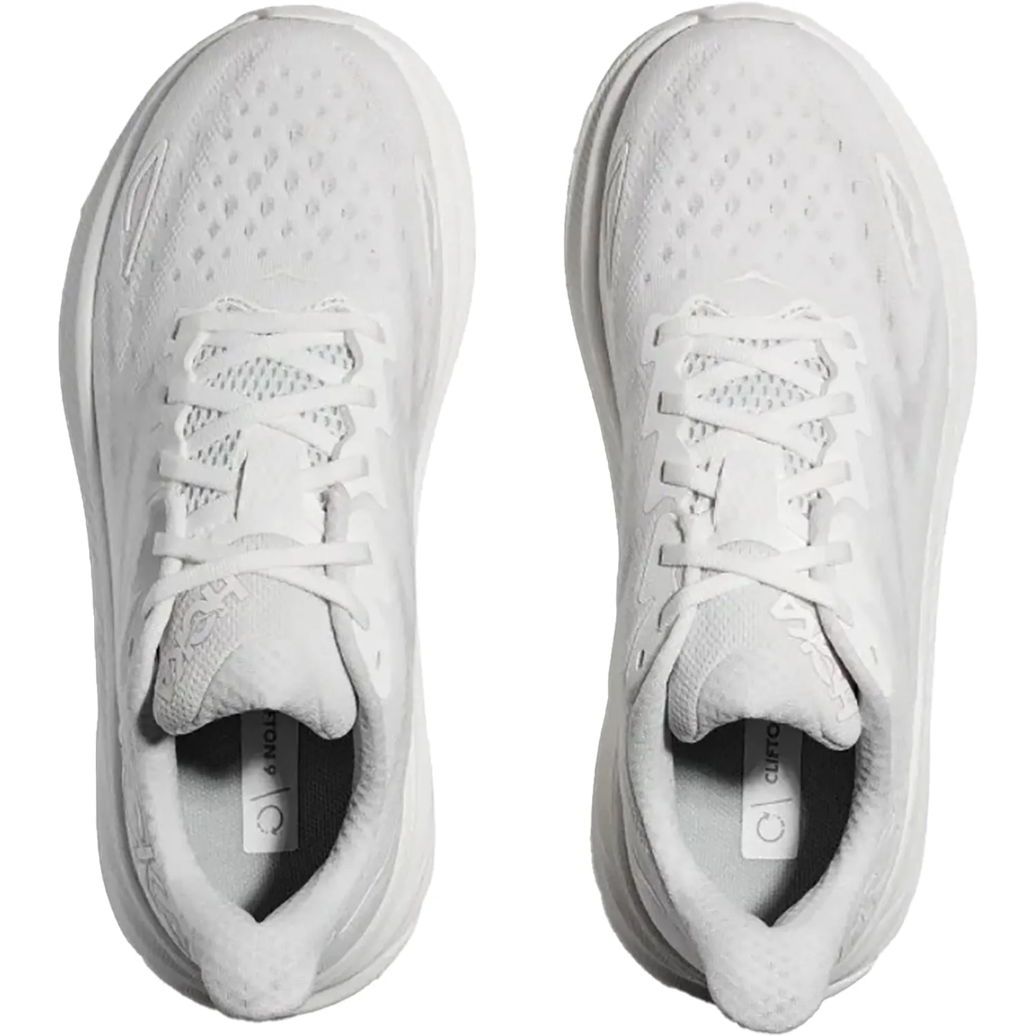 Women's Hoka Clifton 9 White/White Mesh