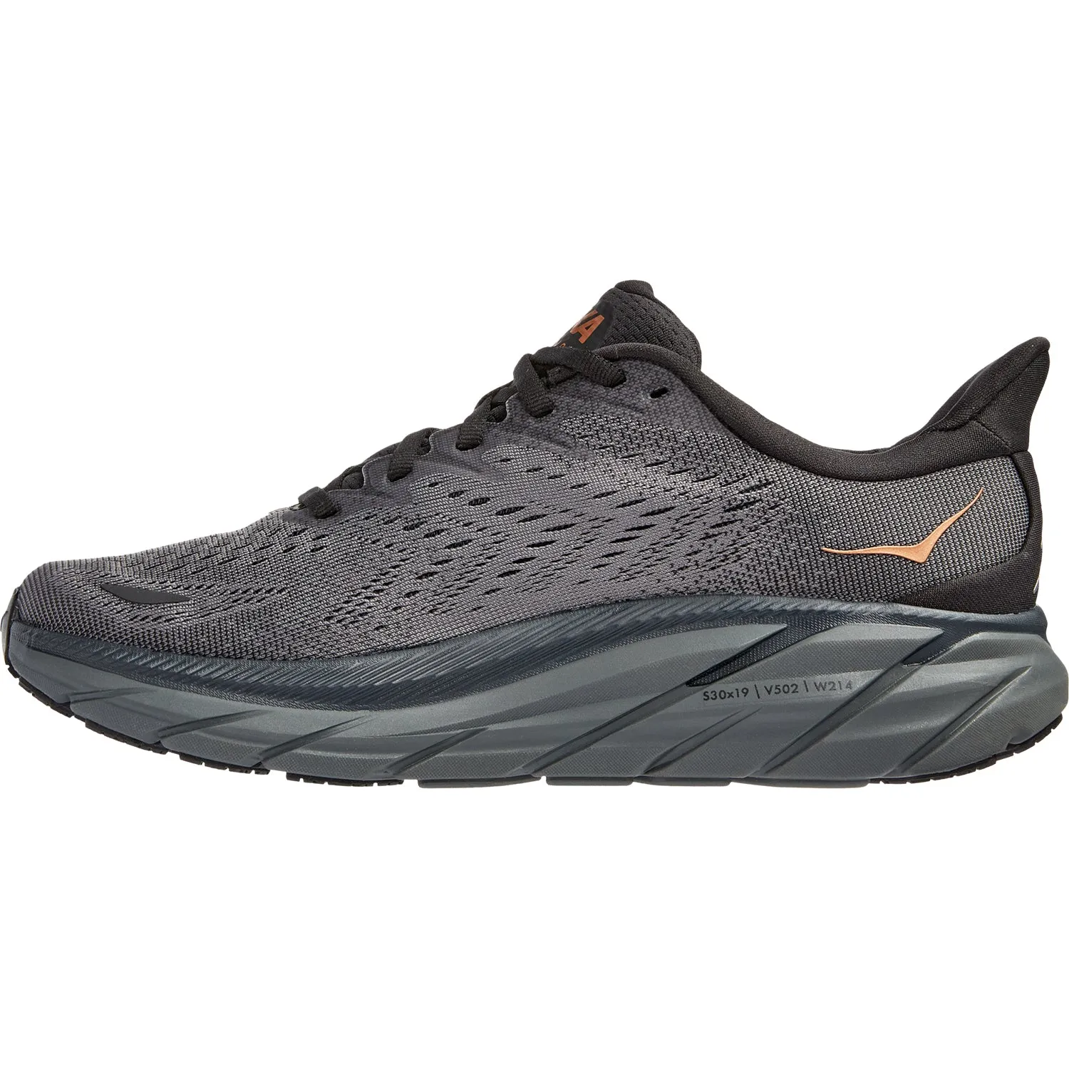 Women's Hoka One One Clifton 8 Anthracite/Copper Mesh