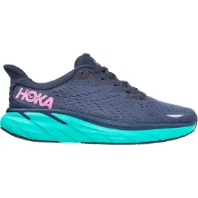 Women's Hoka One One Clifton 8 Outer Space/Atlantis Mesh