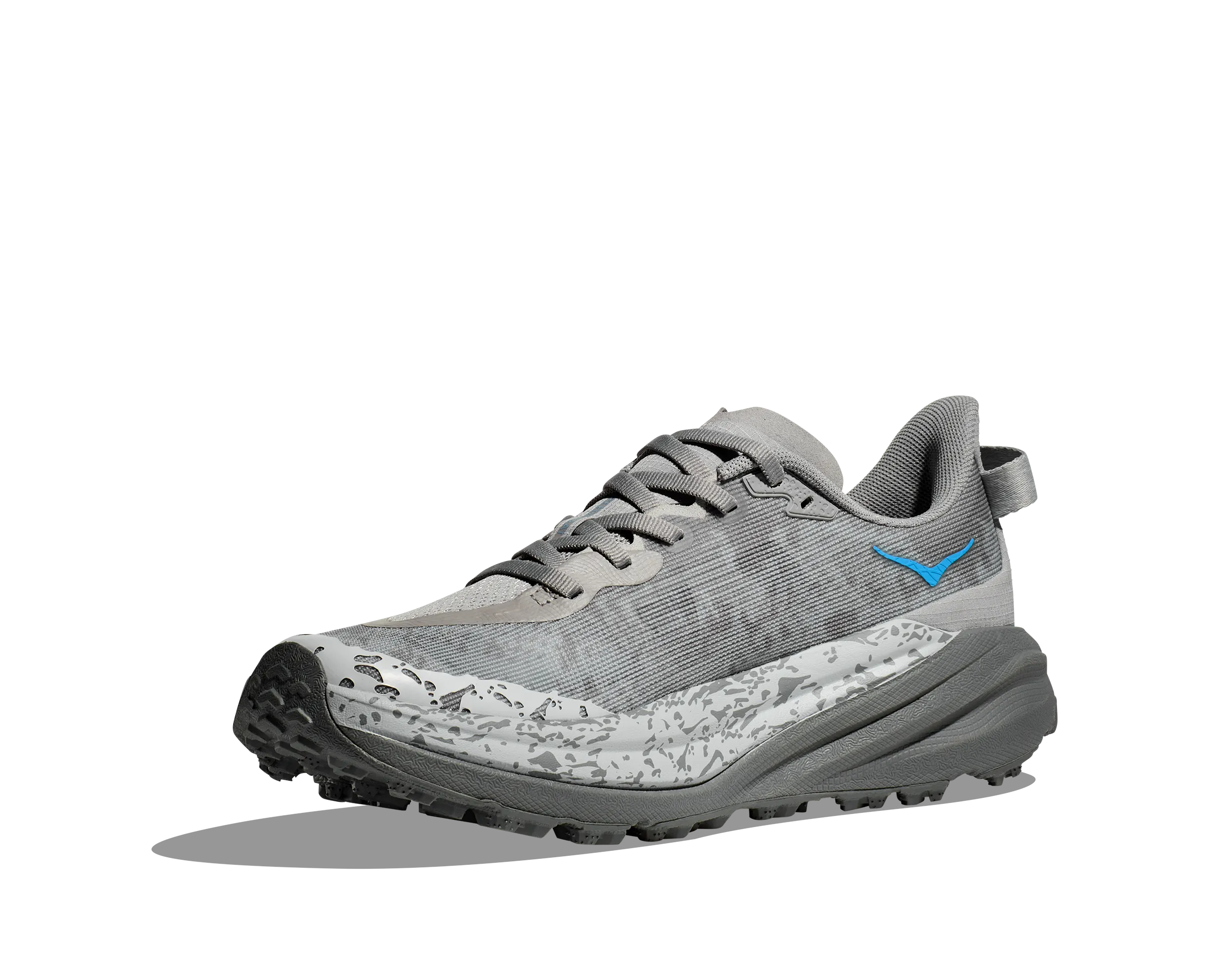 Women's Hoka Speedgoat 6 Color: Stellar Grey/ Asteroid (WIDE WIDTH)