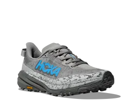 Women's Hoka Speedgoat 6 Color: Stellar Grey/ Asteroid (WIDE WIDTH)