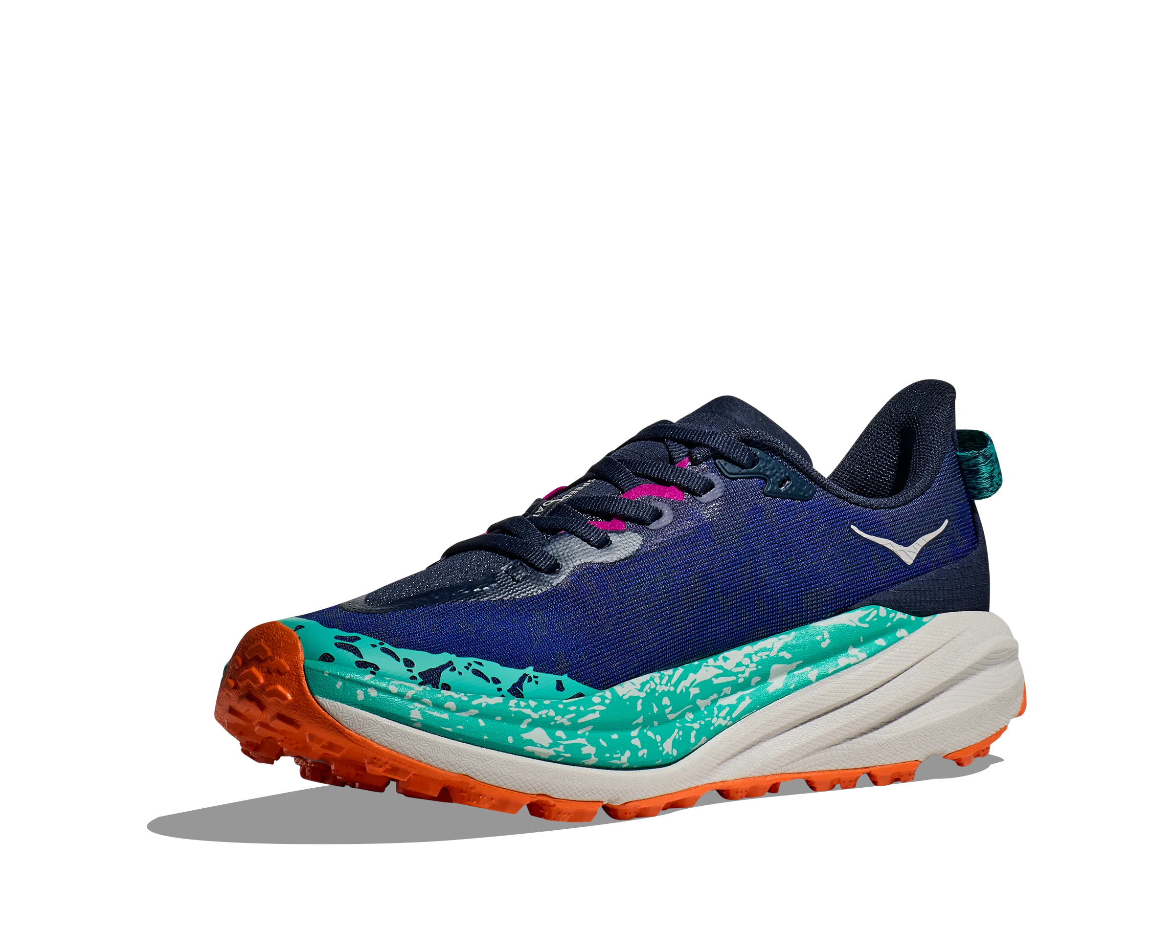 Women's Hoka Speedgoat 6 Color: Varsity Navy/ Meteor (WIDE WIDTH)