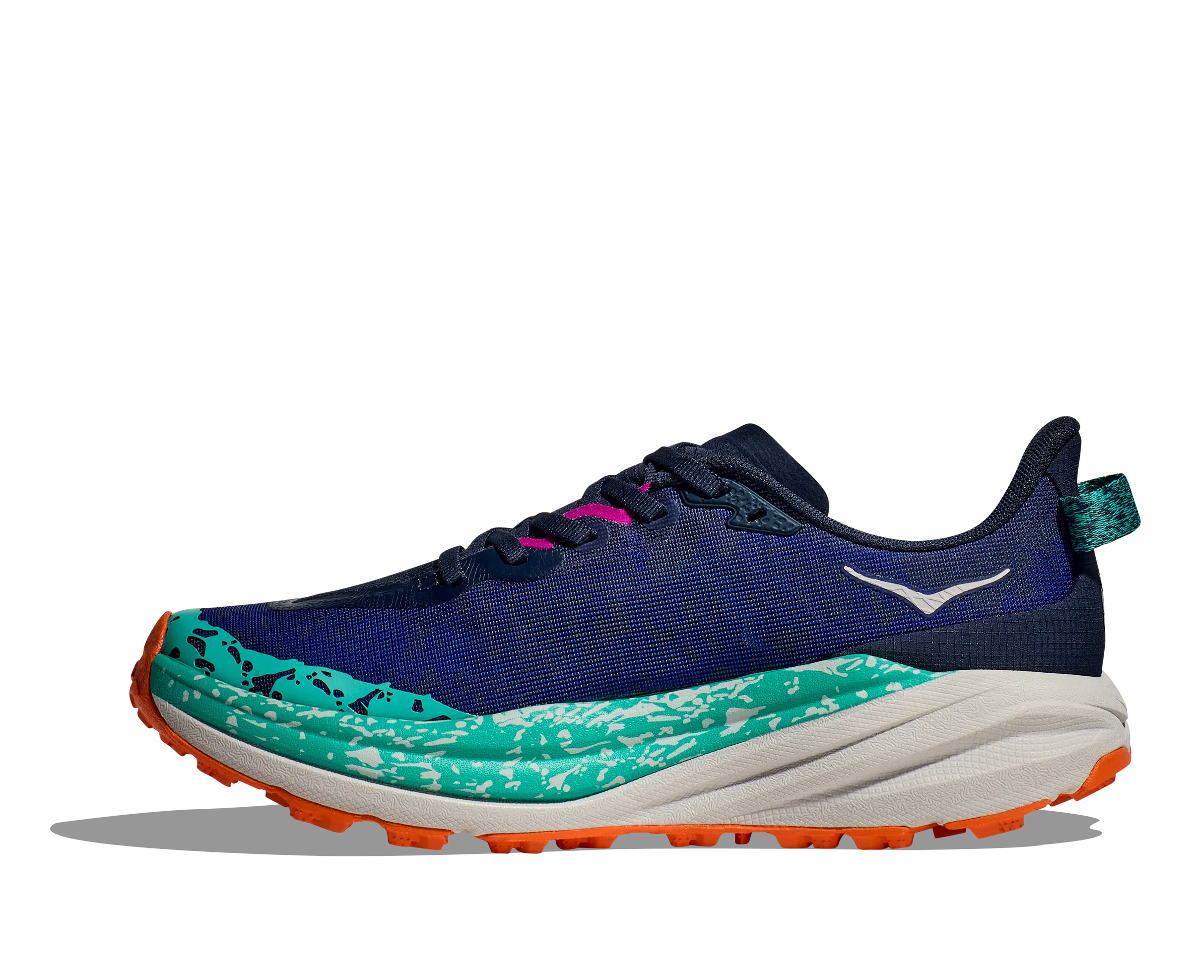 Women's Hoka Speedgoat 6 Color: Varsity Navy/ Meteor (WIDE WIDTH)