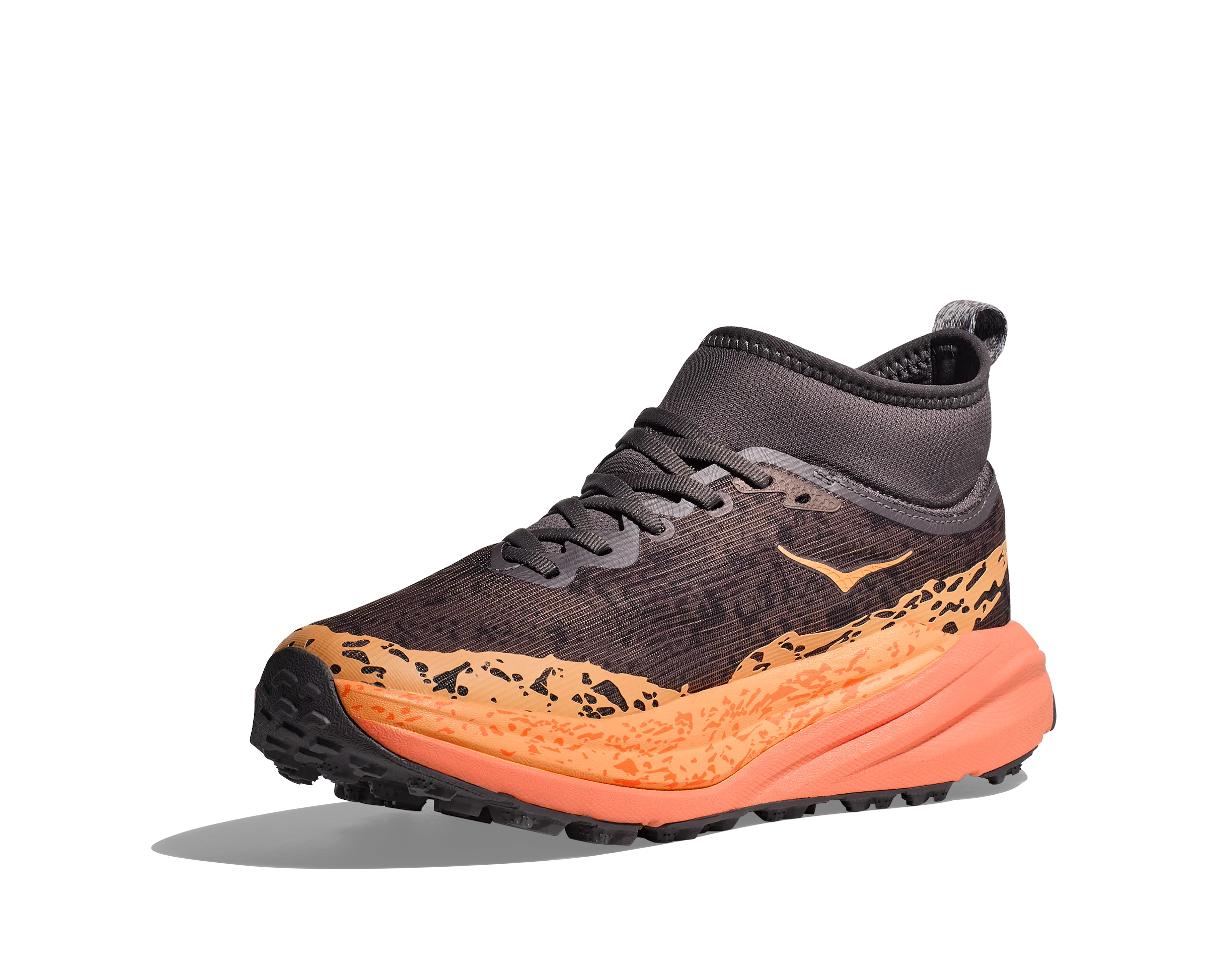 Women's Hoka Speedgoat 6 Mid GTX Color: Galaxy / Guava