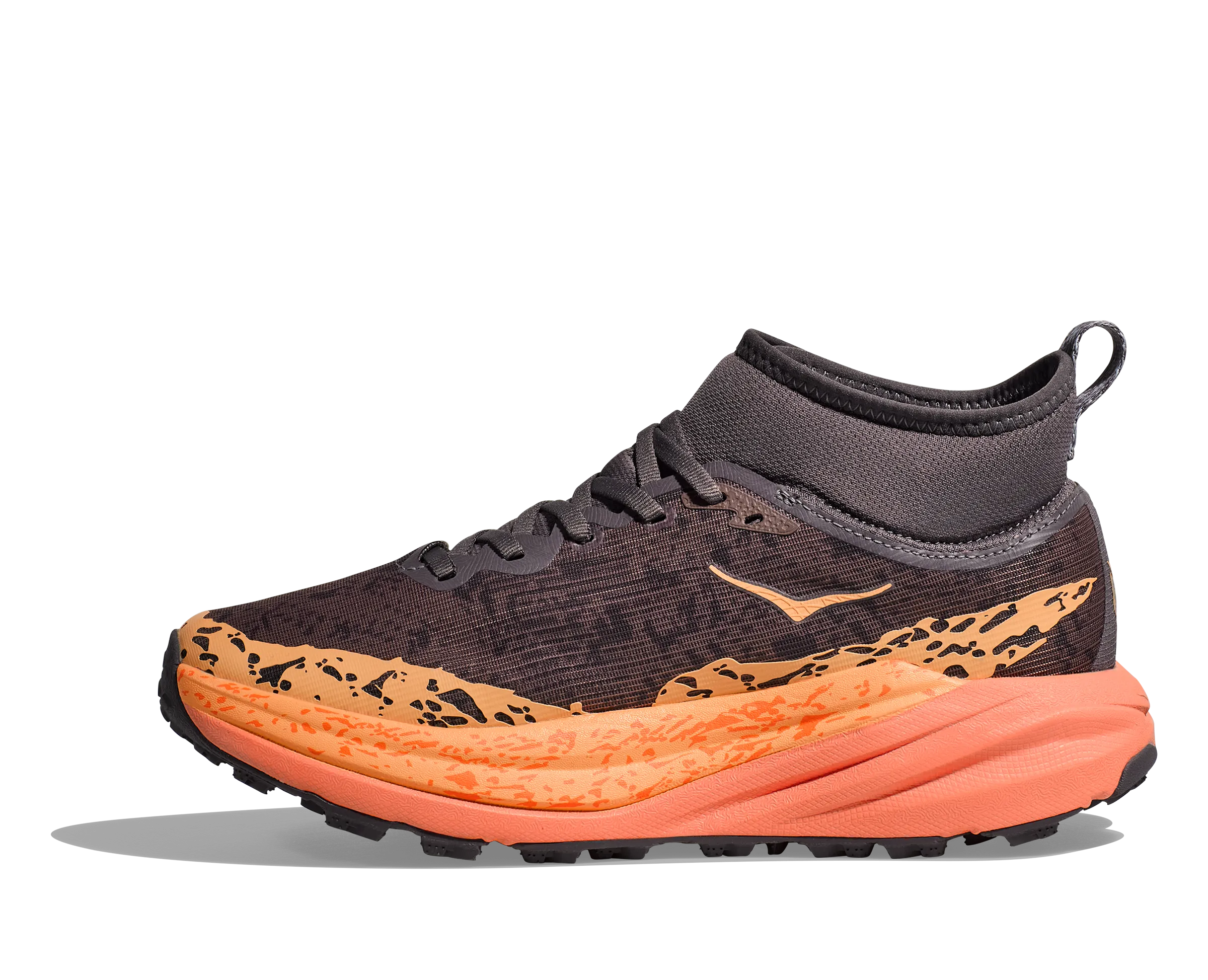 Women's Hoka Speedgoat 6 Mid GTX Color: Galaxy / Guava