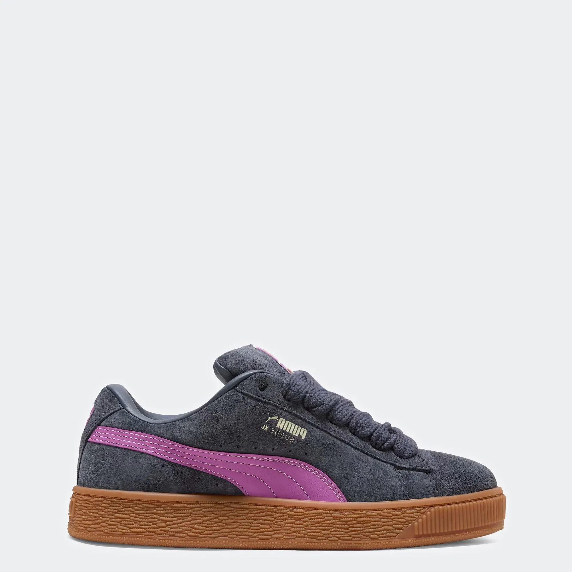 Women's PUMA Suede XL Shoes Galactic Gray