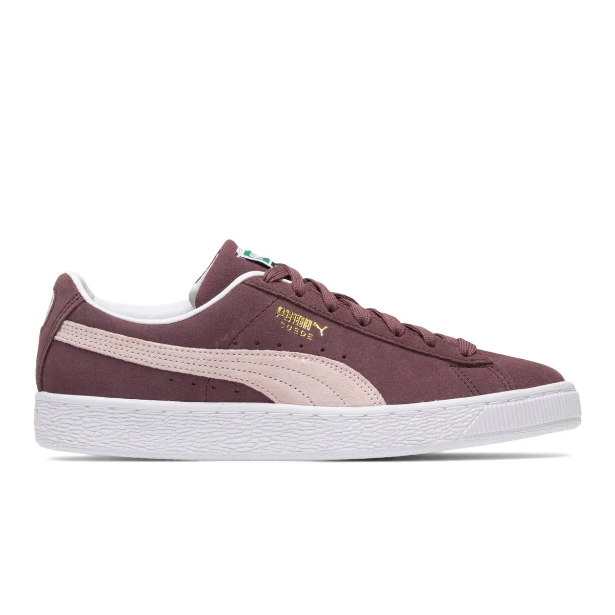 WOMEN'S SUEDE CLASSIC XXI DUSTY PLUM/ISLAND PINK/PUMA WHITE | Bodega