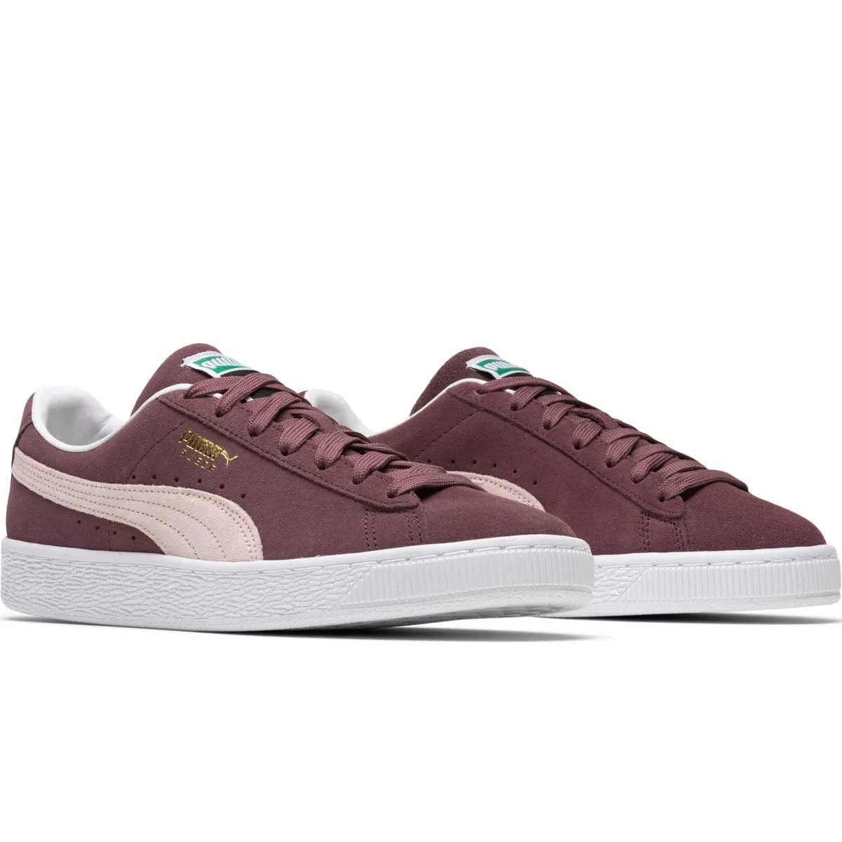 WOMEN'S SUEDE CLASSIC XXI DUSTY PLUM/ISLAND PINK/PUMA WHITE | Bodega