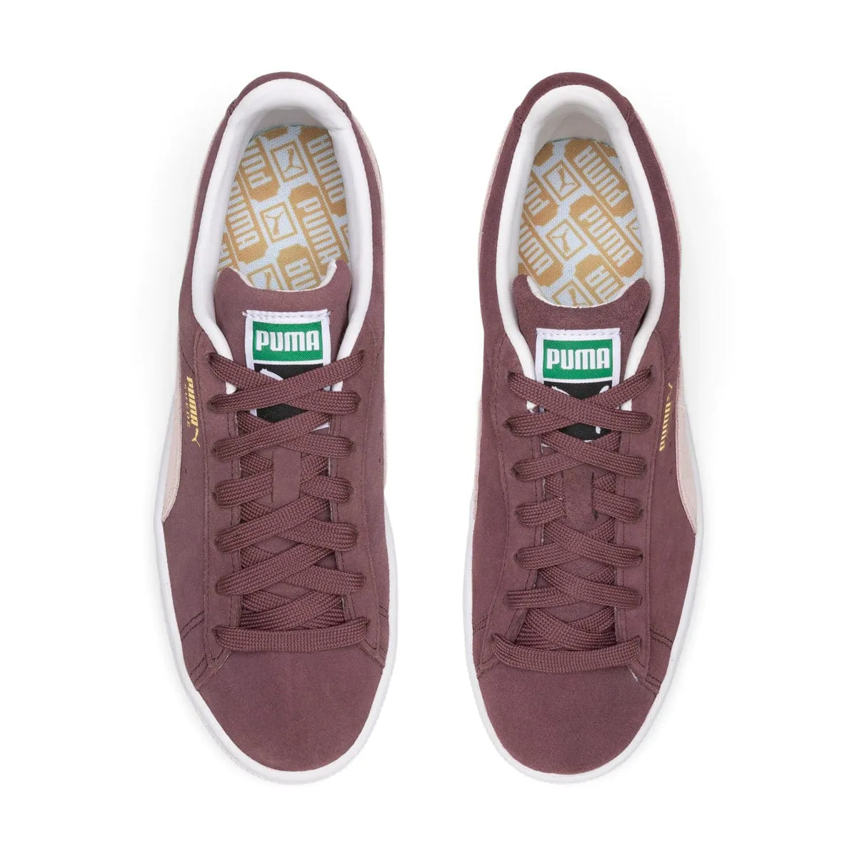 WOMEN'S SUEDE CLASSIC XXI DUSTY PLUM/ISLAND PINK/PUMA WHITE | Bodega