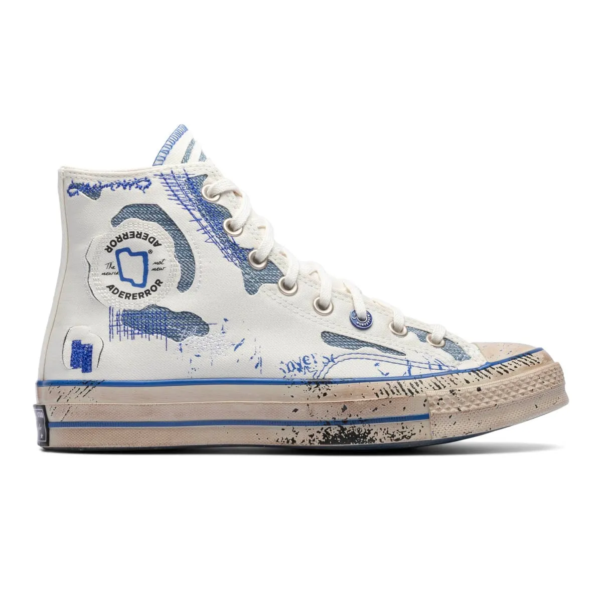 X ADER ERROR CHUCK 70 HI WHITE/BLUE | Bodega